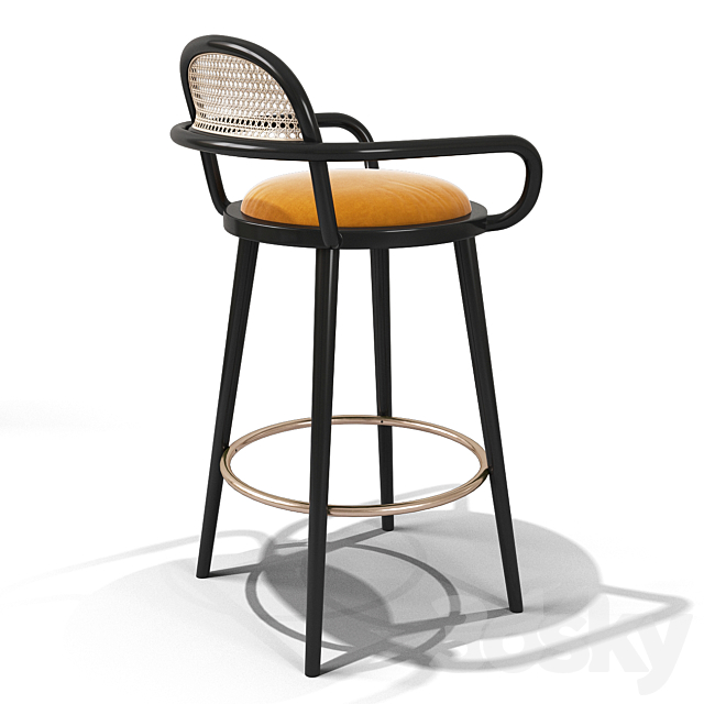 Luc Bar Stool 3DSMax File - thumbnail 2