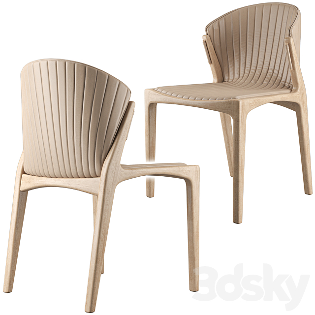 Luisa Chair By Estudiobola 3DS Max Model - thumbnail 2