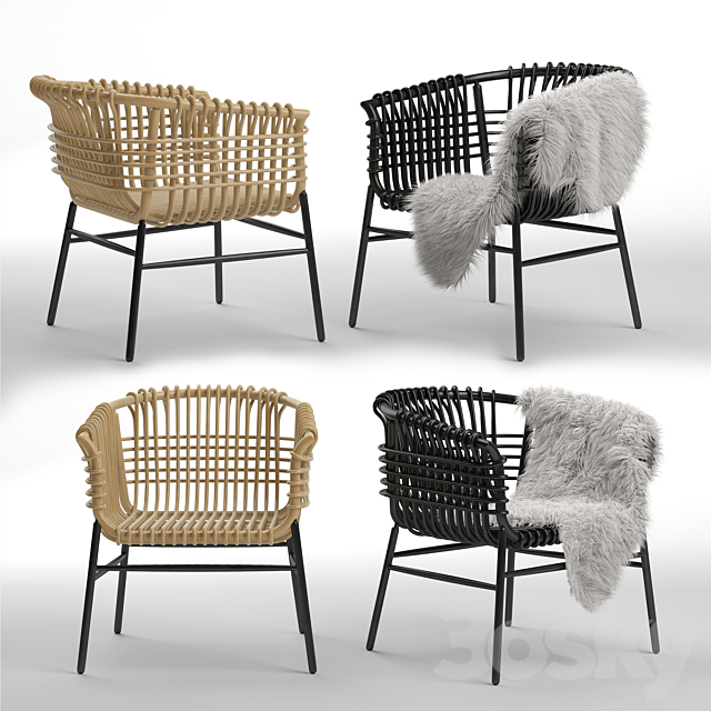 Lukis Chair by Abie Abdillah 3DS Max Model - thumbnail 2