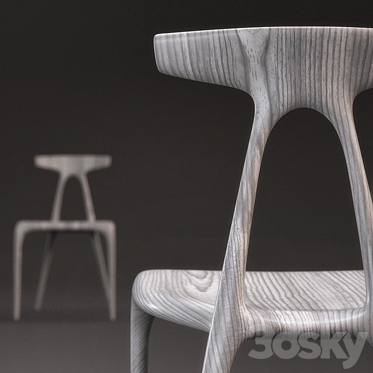 Made In Ratio – Alpha Chair 3DS Max Model - thumbnail 1