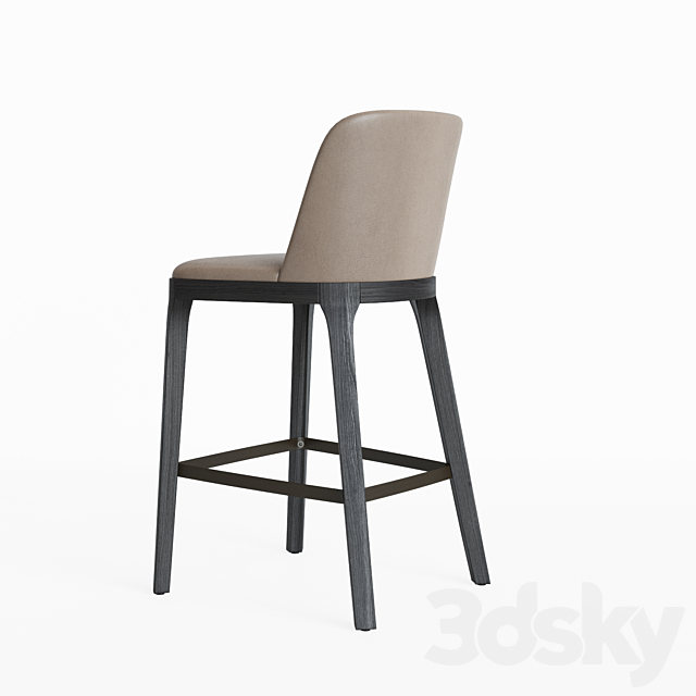 Magda Seating Barstool Cattelan Italia 3ds Max - thumbnail 3