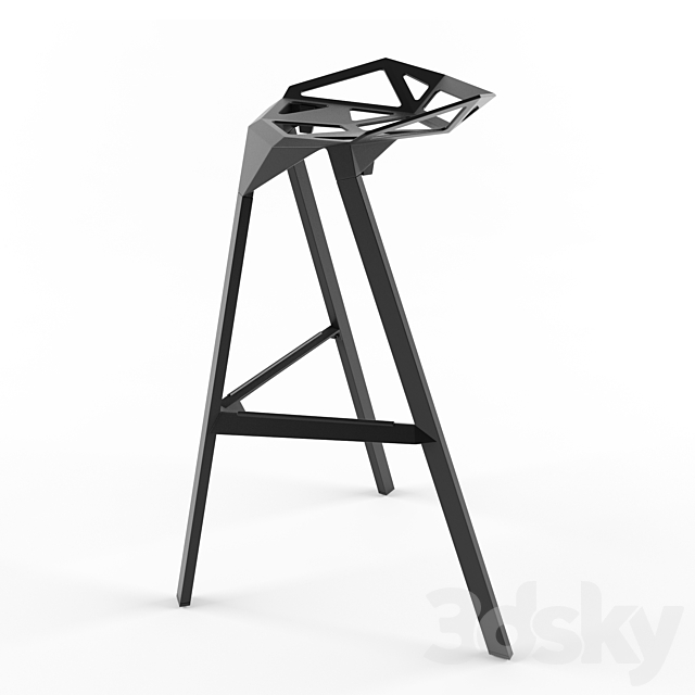 Magis Stool One 3DSMax File - thumbnail 2