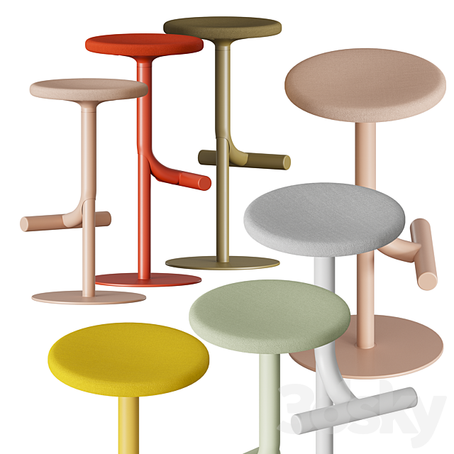 Magis TIBU Stool 3DSMax File - thumbnail 1