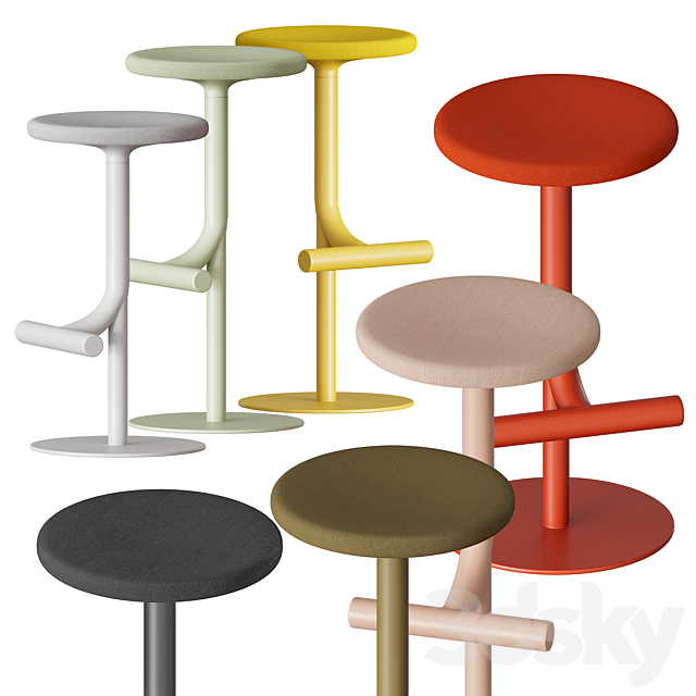 Magis TIBU Stool 3DSMax File - thumbnail 2