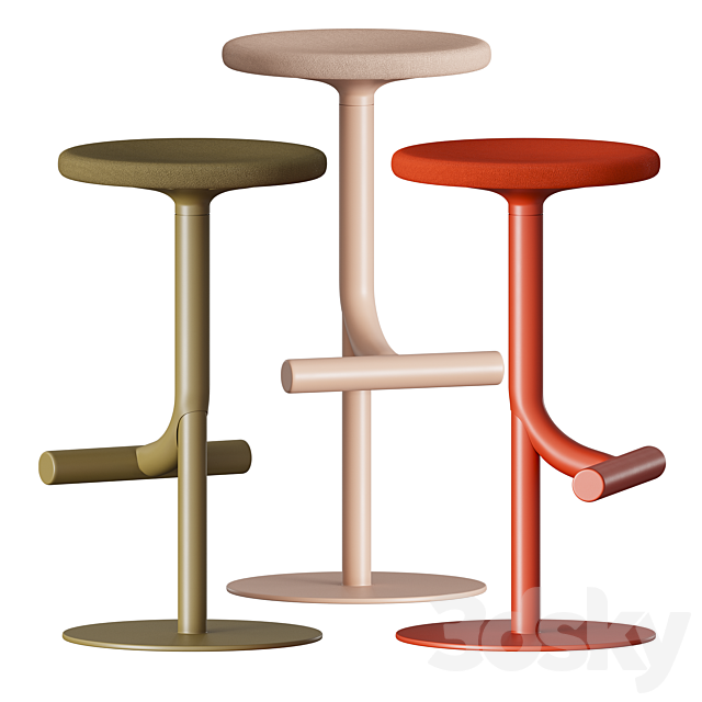 Magis TIBU Stool 3DSMax File - thumbnail 3