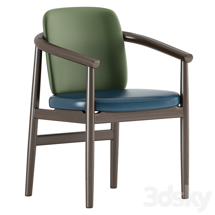 Maiyda chair by Very Wood 3DS Max Model - thumbnail 1