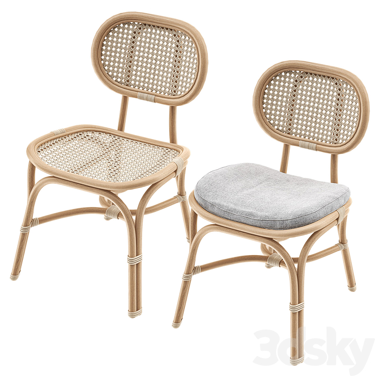 MARTE Bistro Chair 3DS Max Model - thumbnail 2