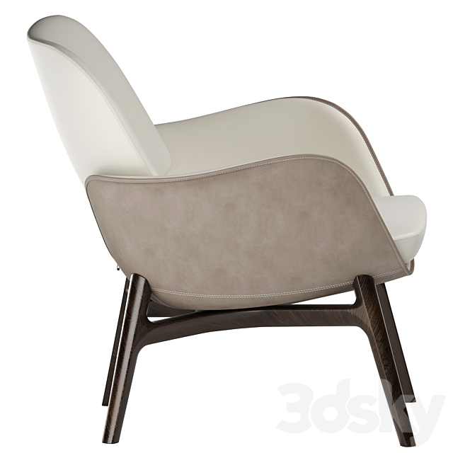 Martha Chair Poltrona Frau 3DSMax File - thumbnail 2