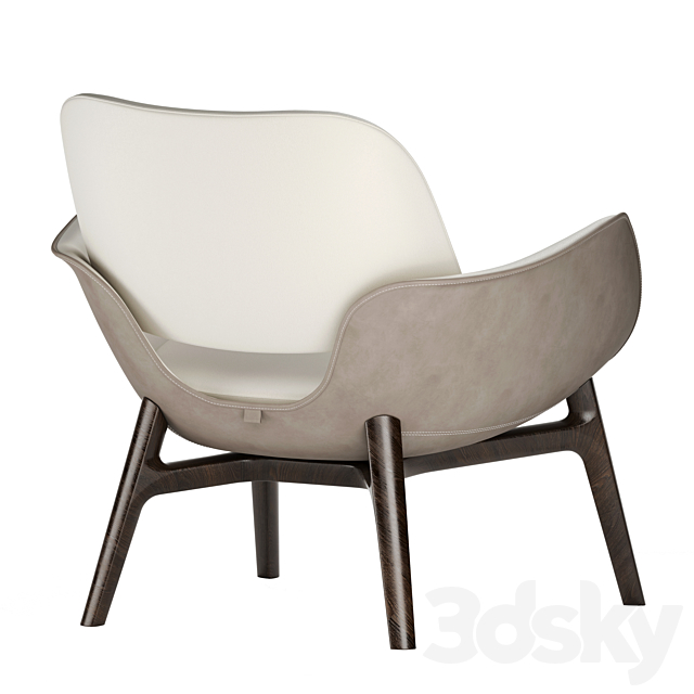 Martha Chair Poltrona Frau 3DSMax File - thumbnail 3