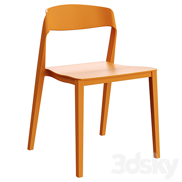 Maurice chair 3ds Max - thumbnail 1