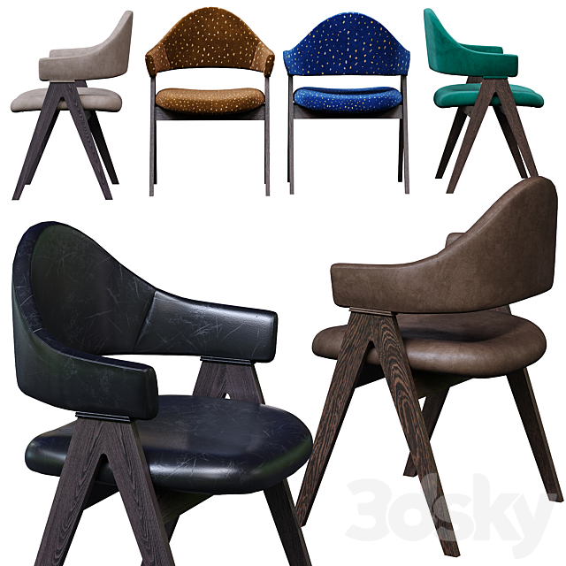 Meble Taranko Aspen Chair 3 3ds Max - thumbnail 1