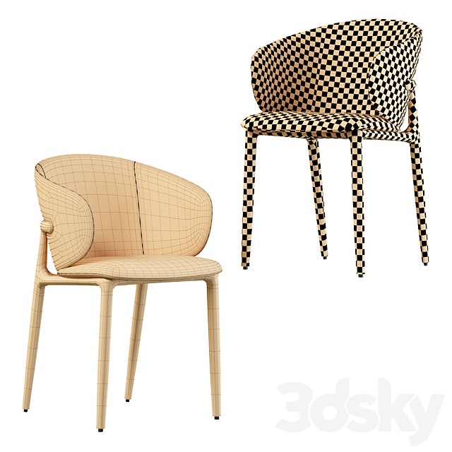 MELA CHAIR 3DSMax File - thumbnail 4