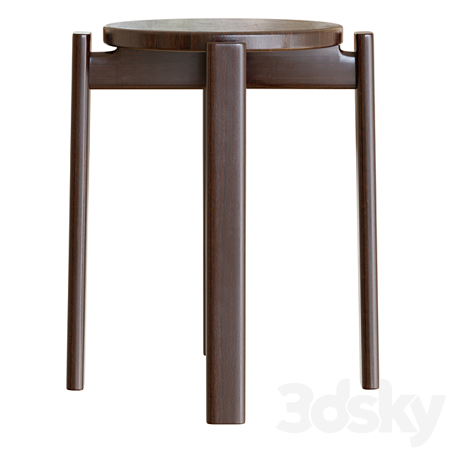 MENU – Passage Stool 3DSMax File - thumbnail 2