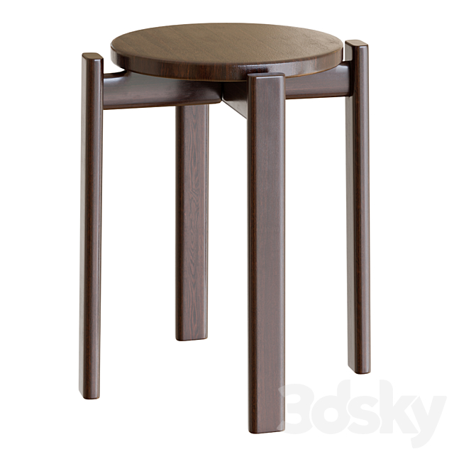 MENU – Passage Stool 3DSMax File - thumbnail 3