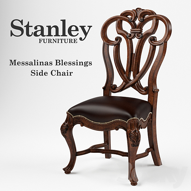 Messalinas Blessings Side Chair in Cordova 971-11-60 3DSMax File - thumbnail 1