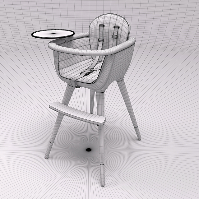 Micuna OVO MAX LUXE High Chair 3DSMax File - thumbnail 3