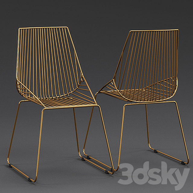 Midas Chair – Rockett St George 3DSMax File - thumbnail 1