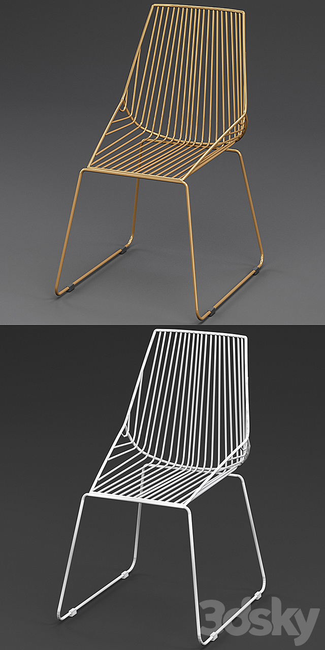 Midas Chair – Rockett St George 3DSMax File - thumbnail 3