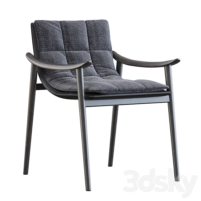 Minotti fynn chair 3DSMax File - thumbnail 3