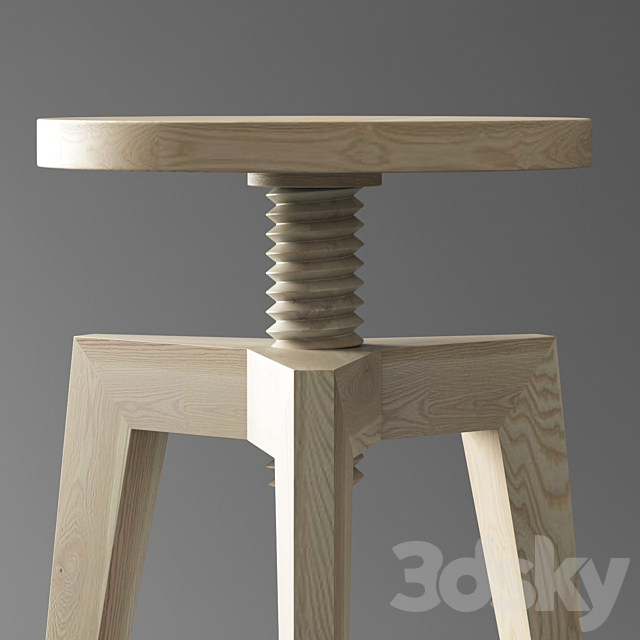 MINT Screw Bench 3DS Max Model - thumbnail 3