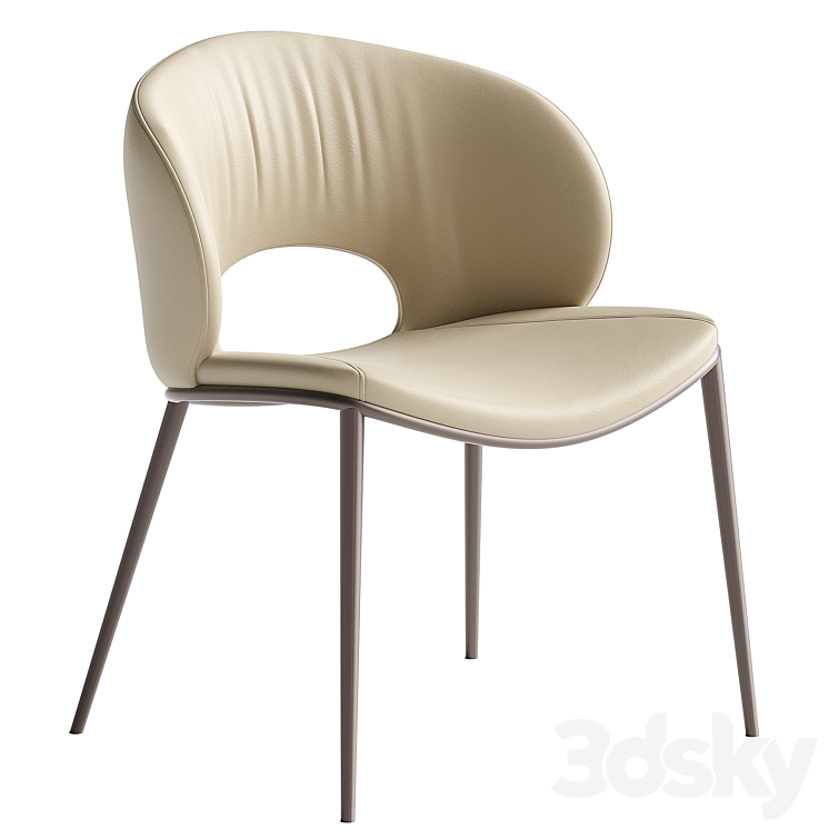 Miranda Ml Chair 3DS Max Model - thumbnail 1