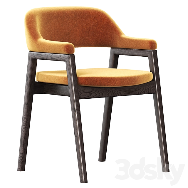 Mist Dining Chair 3DSMax File - thumbnail 1