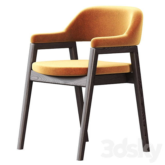 Mist Dining Chair 3DSMax File - thumbnail 2