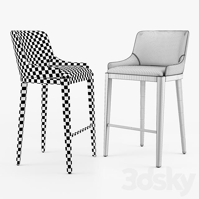 MisuraEmme Cleo Stool 3DSMax File - thumbnail 3