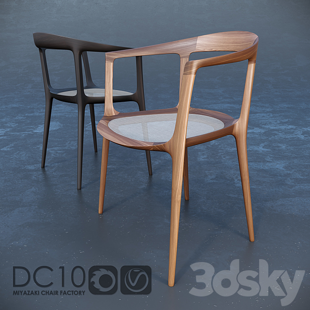 MIYAZAKI CHAIR FACTORY: DC10 3DSMax File - thumbnail 1