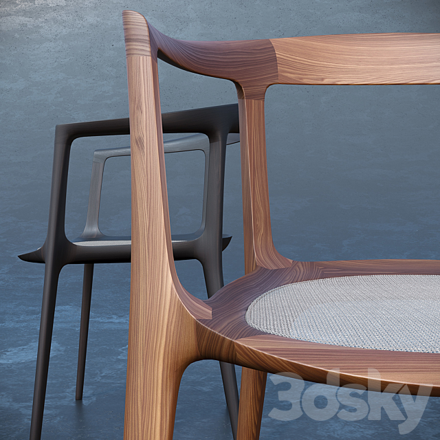 MIYAZAKI CHAIR FACTORY: DC10 3DSMax File - thumbnail 2