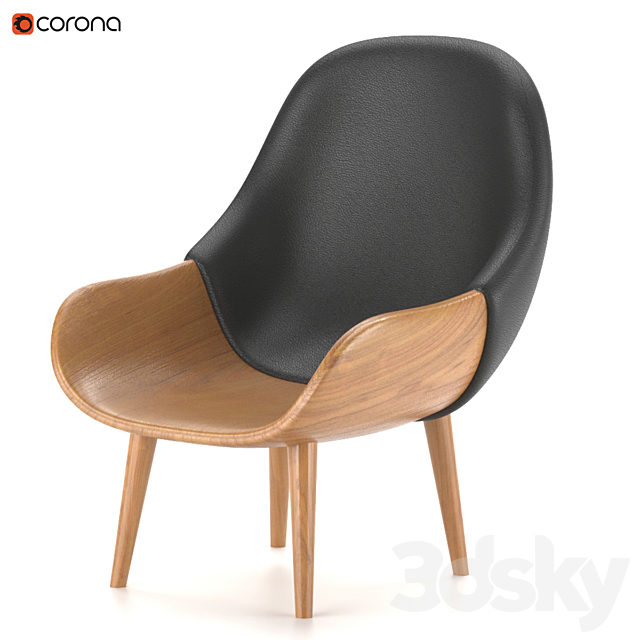 Modern Chair 03 3DSMax File - thumbnail 1