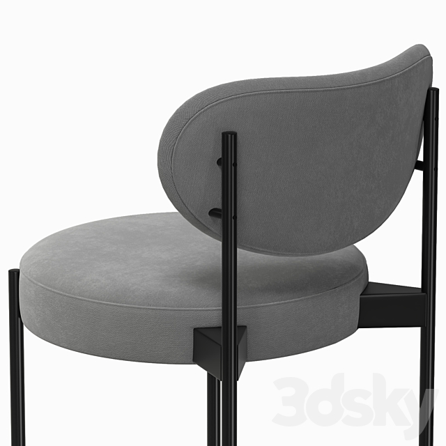 Modern simple chair 3ds Max - thumbnail 3