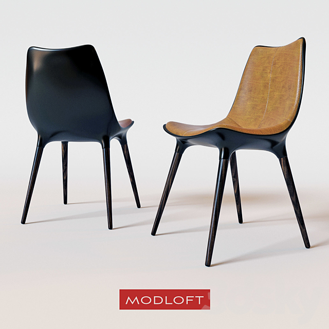 Modloft – Langham Dining Chair 3DSMax File - thumbnail 1