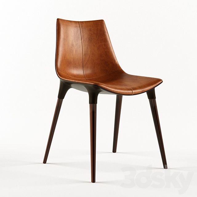 Modloft Langham Dining Chair 3DSMax File - thumbnail 1