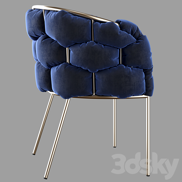 Modrest Debra Chair by vigfurniture 3DS Max Model - thumbnail 2