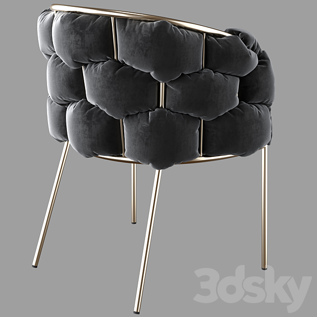 Modrest Debra Chair by vigfurniture 3DS Max Model - thumbnail 3