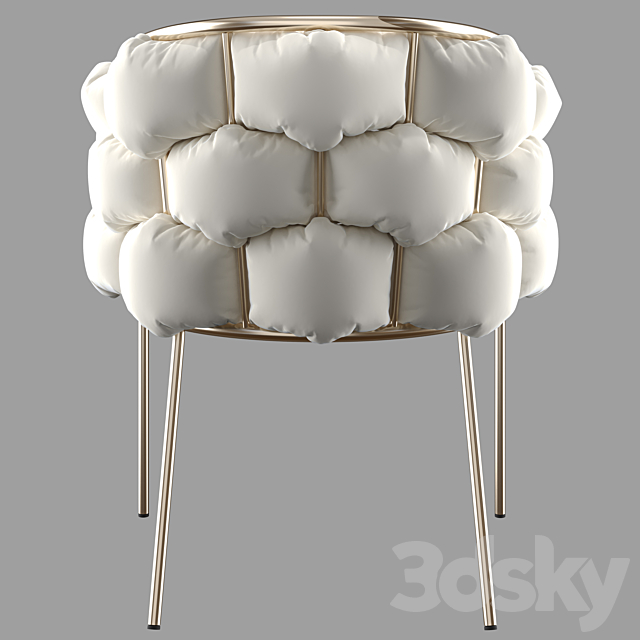 Modrest Debra Chair by vigfurniture 3DS Max Model - thumbnail 4