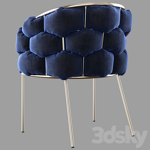 Modrest Debra Chair by vigfurniture 3DS Max Model - thumbnail 5