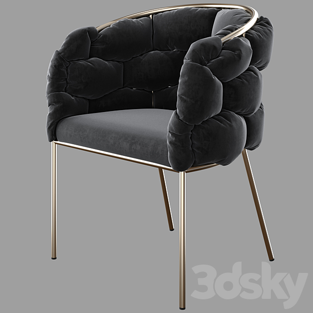 Modrest Debra Chair by vigfurniture 3DS Max Model - thumbnail 6