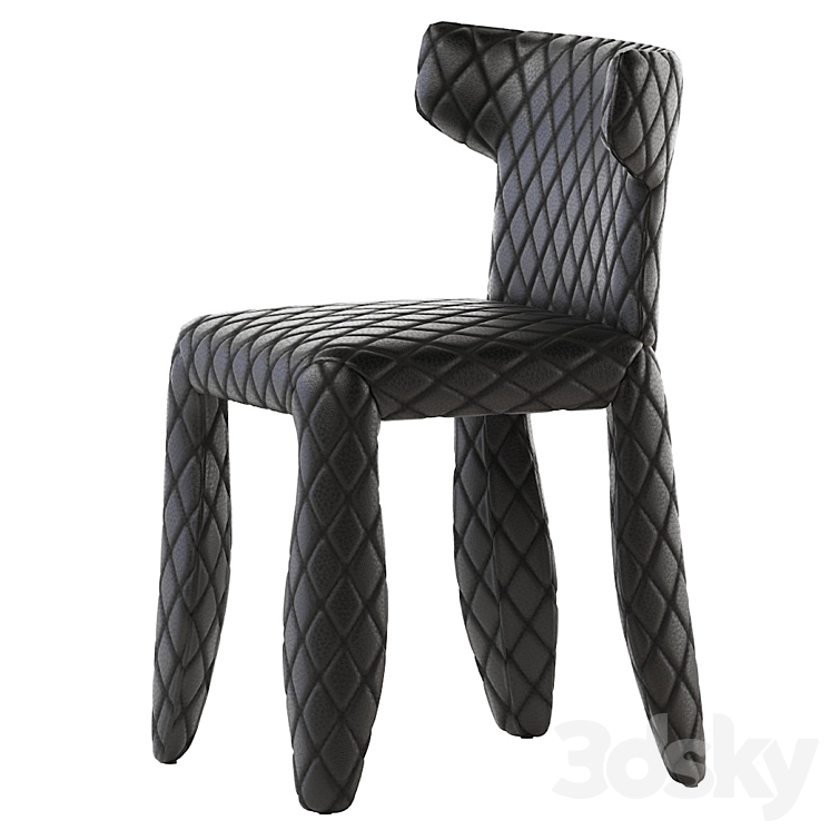 monster chair 3DS Max Model - thumbnail 2