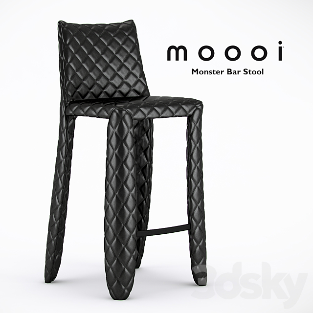 Moooi _ Monster Bar Stool 3DSMax File - thumbnail 1