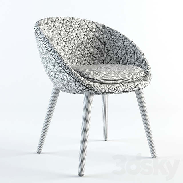 Moooi Love chair 3DSMax File - thumbnail 2