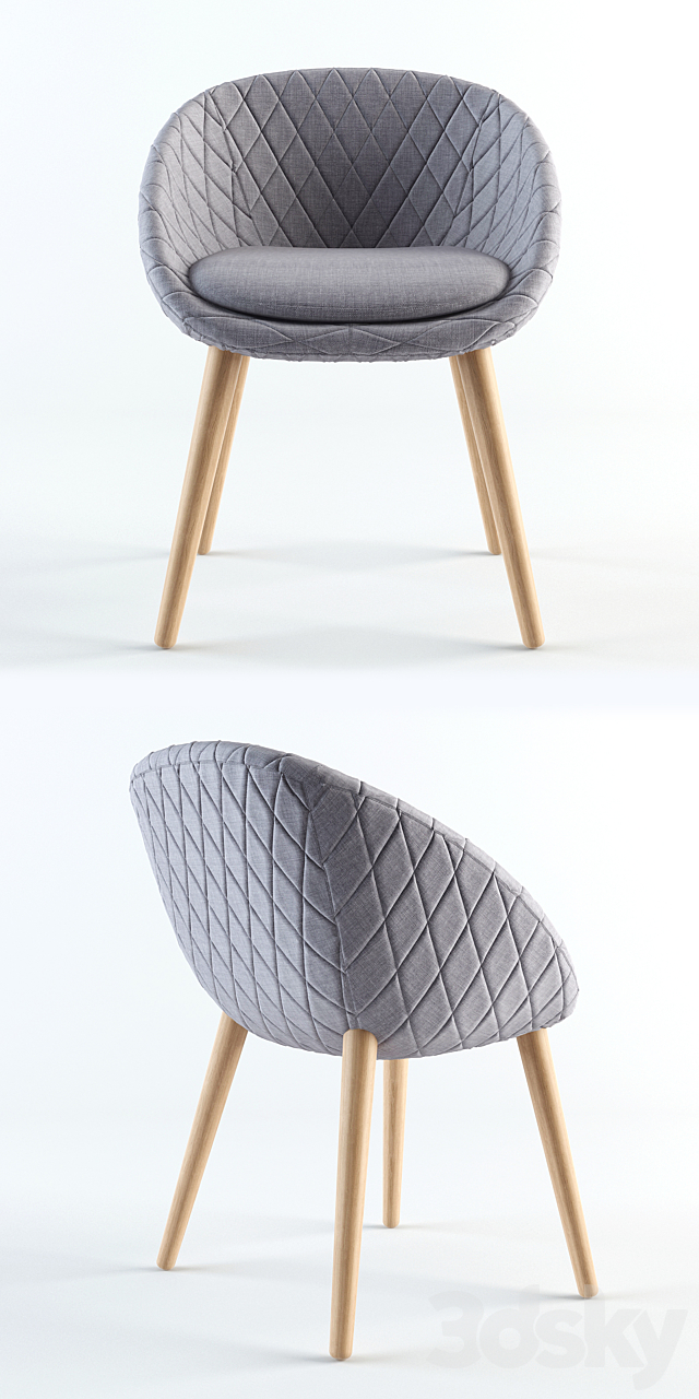 Moooi Love chair 3DSMax File - thumbnail 3