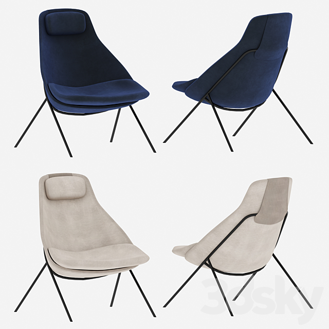 Morgan lounger 3DSMax File - thumbnail 3