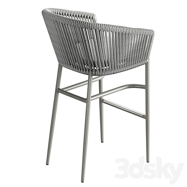 Muse Barstool 3DSMax File - thumbnail 3