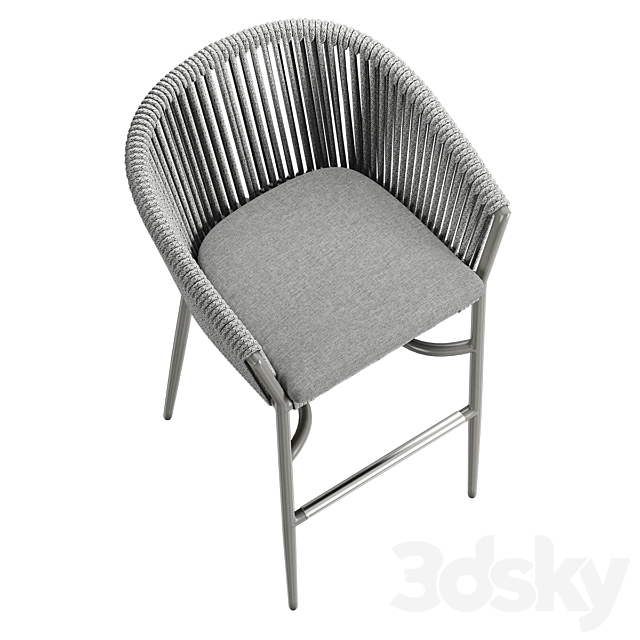 Muse Barstool 3DSMax File - thumbnail 4