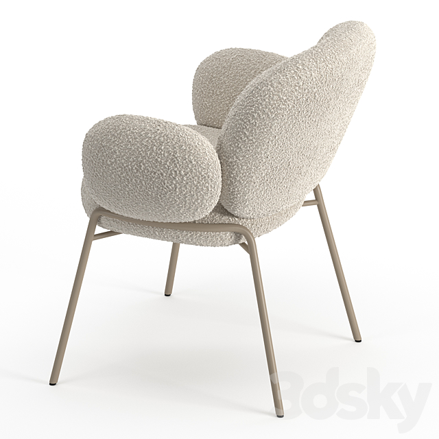 Nana chair Freifrau 3DS Max Model - thumbnail 3