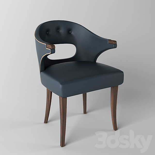 Nanook Brabbu short chair 3ds Max - thumbnail 1