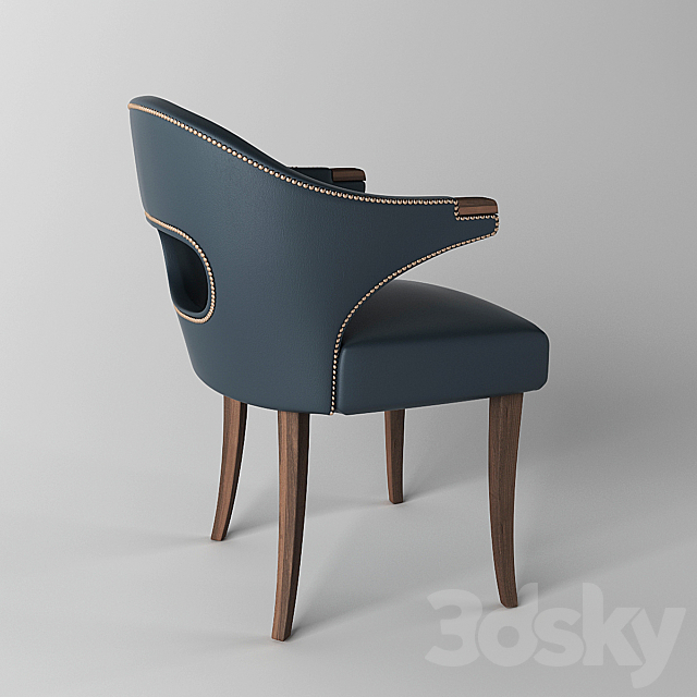 Nanook Brabbu short chair 3ds Max - thumbnail 2