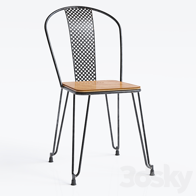 Napier Dining Chair 3DSMax File - thumbnail 1